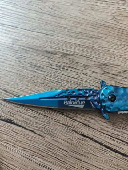 Couteau Pliant Albainox Rain Blue A15 la lame