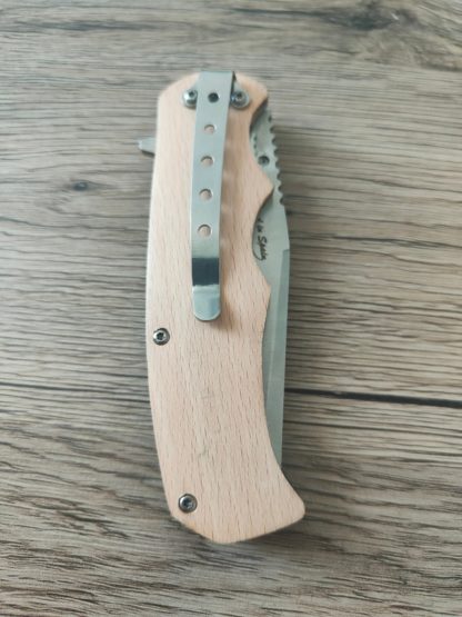 Couteau Pliant NAVAJA 3D A12 de la marque Albainox attache ceinture