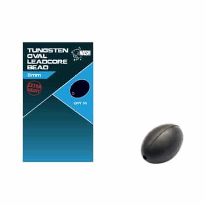 Perles Tungsten Oval Leadcore Bead de la marque Nash peche carpe