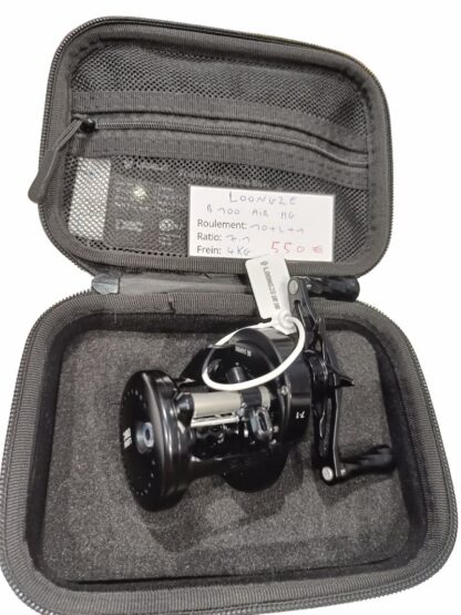 Moulinet casting Loongze Airlite B100 AIR DBC – compteur digital, ratio 7.1:1